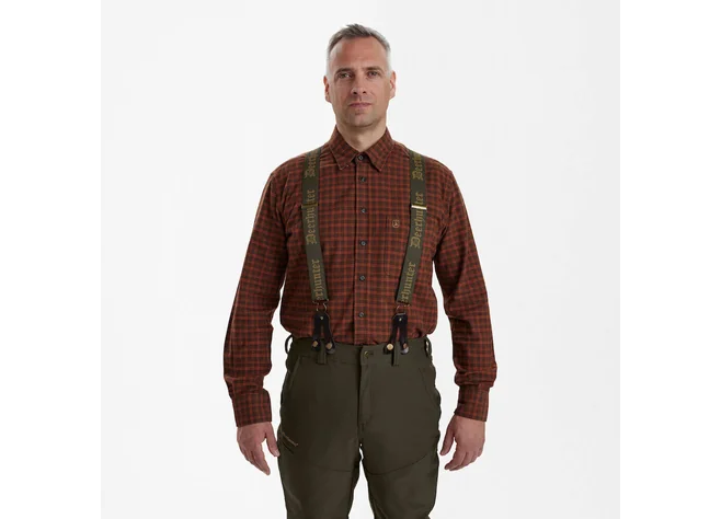 Підтяжки DeerHunter Logo Braces 120cм (376 Art Green) Фото 2